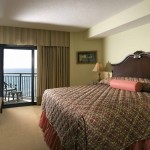 Oceanfront bedroom view, how beautiful!