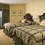 A 2 bedroom oceanfront room.