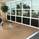 Ocean view fitness center