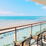 Balcony view of the beautiful Atlantic Ocean!
