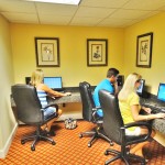 Our business center.
