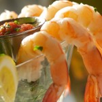 Enjoy an appetizer while taking in the Grand Strand view.