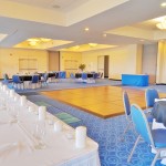 Group Sales team can assist in any set up of our 6,500 oceanfront conference center.