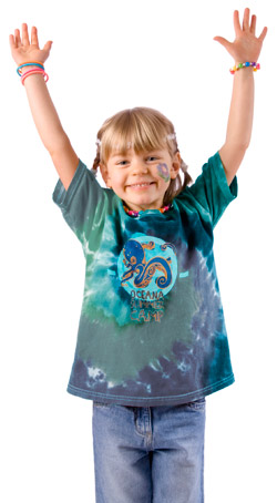 tie dye girl summer kids camp oceana resorts