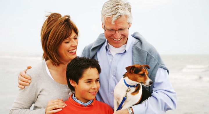 family-with-pet
