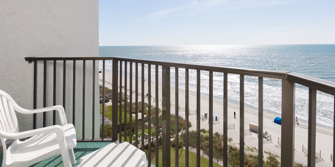 Ocean Park Resort room balcony view