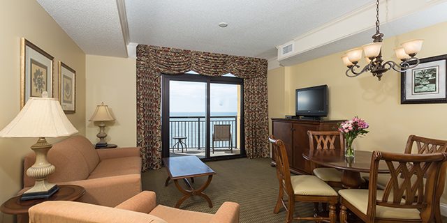 Oceanfront One Bedroom King Suite