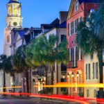 City street of Charleston, SC