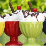 Ice cream sundae